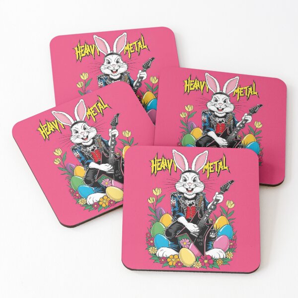 Item preview, Bunny, Heavy Metal, HEAVY EASTER, Happy Easter Bunny, Happy Easter, Bunny designed and sold by GOLDENGARDENART.