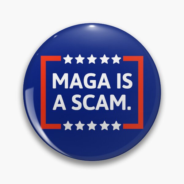 Item preview, MAGA is a scam. designed and sold by Rachel the Artist .