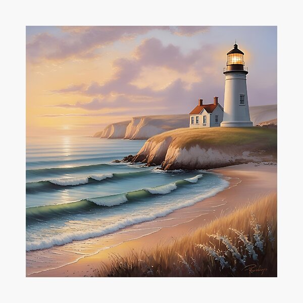 Item preview, Lighthouse Rocky Coast designed and sold by DankThreads.