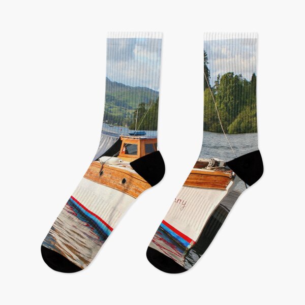 Item preview, Boat on Lake Windermere, Lakes District, Cumbria, England designed and sold by FranWest.