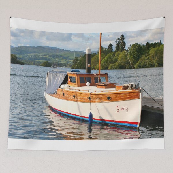 Item preview, Boat on Lake Windermere, Lakes District, Cumbria, England designed and sold by FranWest.