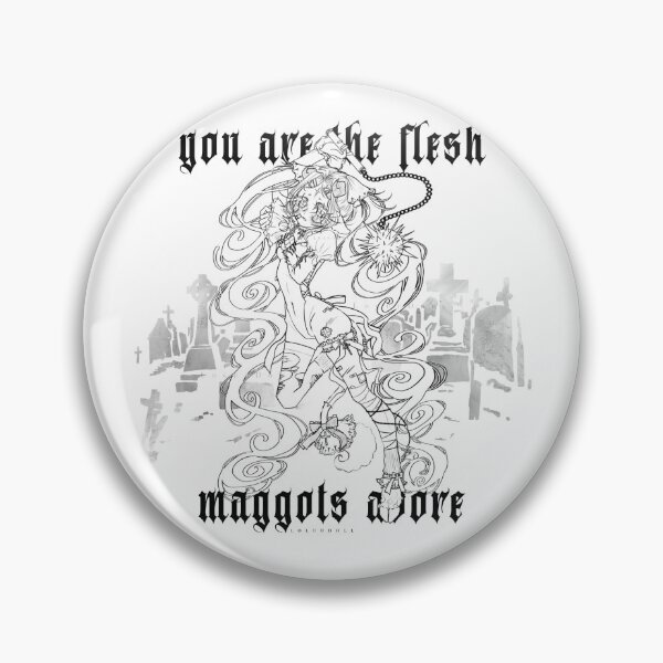 Item preview, ''Maggots" designed and sold by loluudoll.shop.