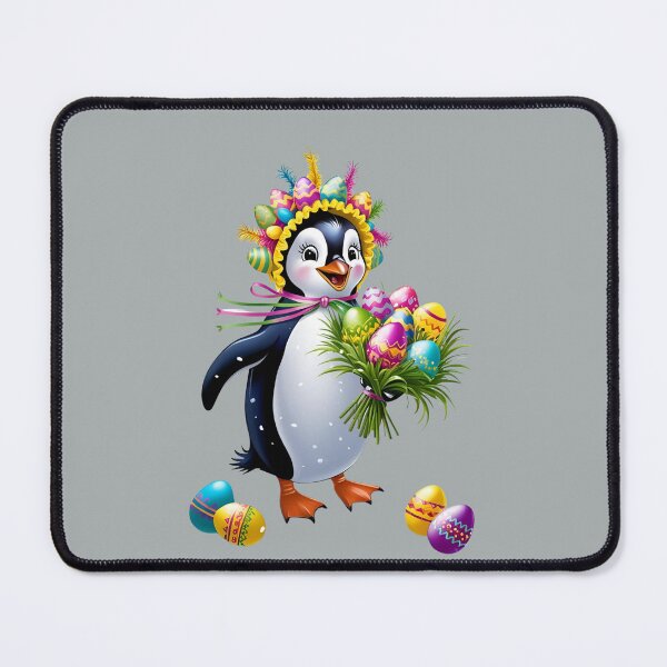 Item preview, Happy EASTER, Happy Easter Penguin, Happy Easter, Penguin, designed and sold by GOLDENGARDENART.