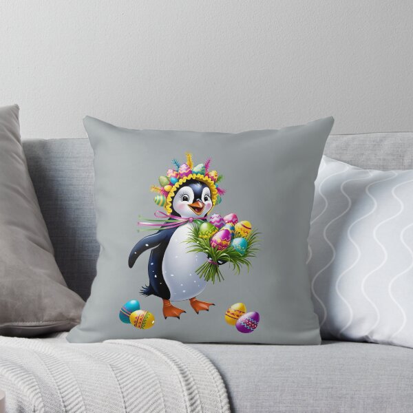 Item preview, Happy EASTER, Happy Easter Penguin, Happy Easter, Penguin, designed and sold by GOLDENGARDENART.