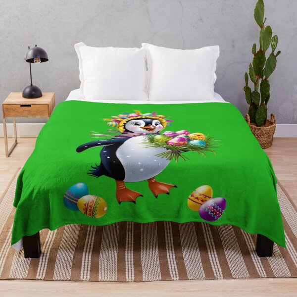 Item preview, Happy EASTER, Happy Easter Penguin, Happy Easter, Penguin, designed and sold by GOLDENGARDENART.