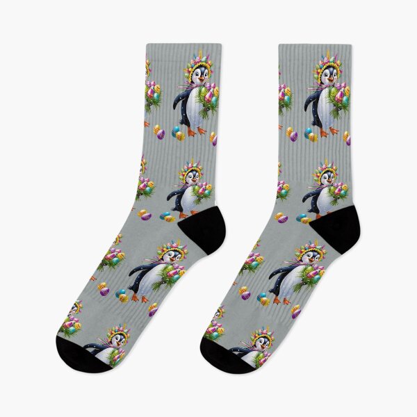 Item preview, Happy EASTER, Happy Easter Penguin, Happy Easter, Penguin, designed and sold by GOLDENGARDENART.