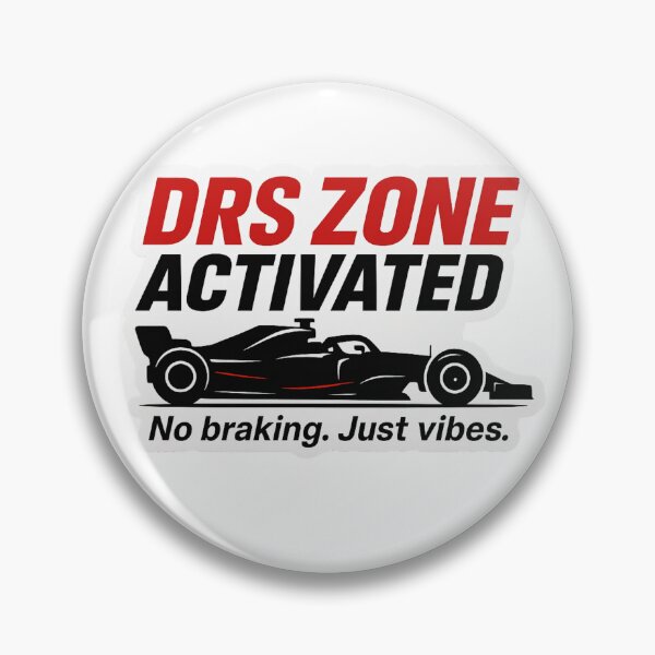 Item preview, DRS Zone Activated Sticker F1 designed and sold by F1-Undone.