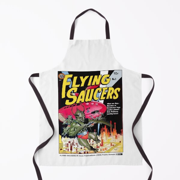 Item preview, Flying Saucers No.1 (Public Domain) designed and sold by koolzeeart.