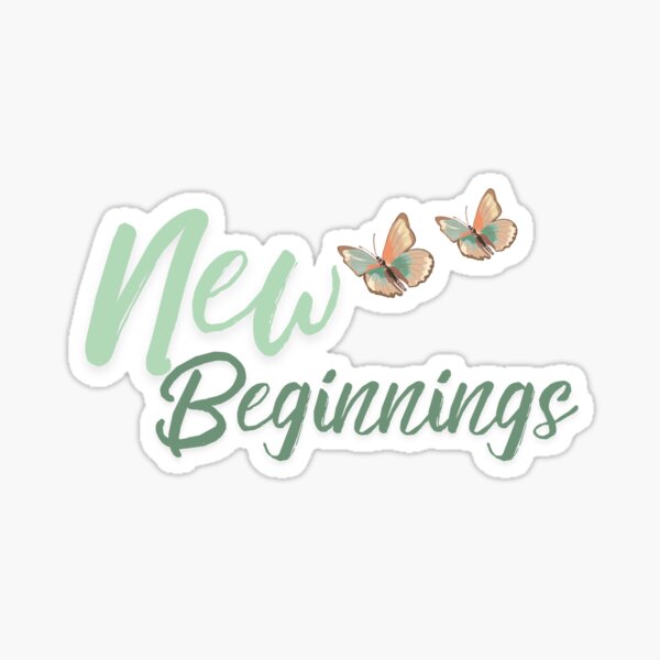 Item preview, New  Beginnings Tee designed and sold by Klippette.
