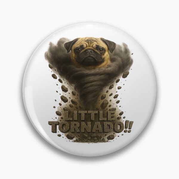 Item preview,  Energetic pug designed and sold by LOKOthing.
