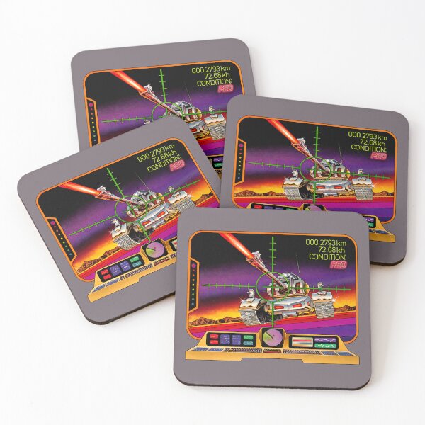 Item preview, ROBOT TANK RETRO VIDEO GAME designed and sold by RetroGeekChic.