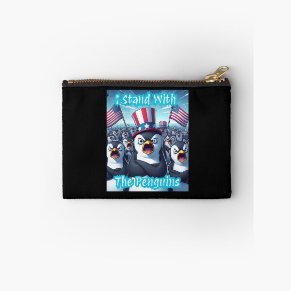 Item preview, I Stand With The Penguins funny gifts for penguin fans designed and sold by crazygingercat.