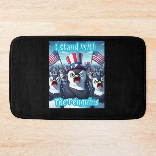 Item preview, I Stand With The Penguins funny gifts for penguin fans designed and sold by crazygingercat.