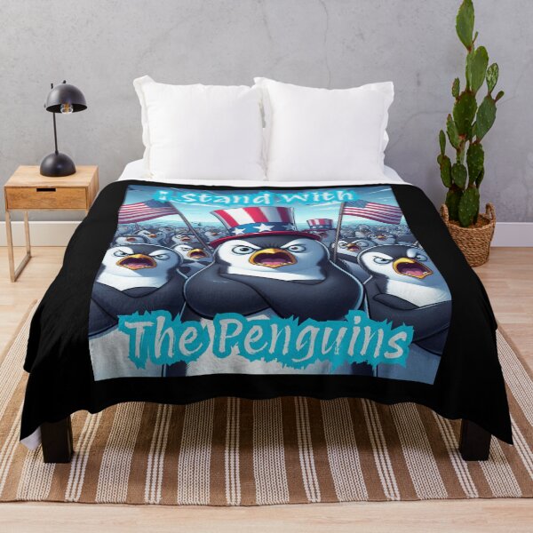Item preview, I Stand With The Penguins funny gifts for penguin fans designed and sold by crazygingercat.