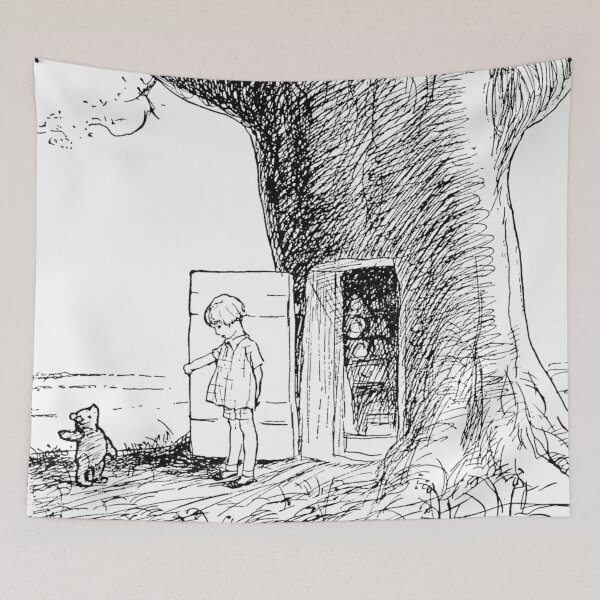 Item preview, "I wonder if you've got such a thing as a balloon about you?" – Winnie-the-Pooh designed and sold by Douglas E. Welch Design and Photography.