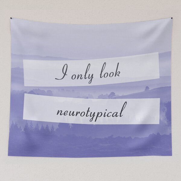 Item preview, I only look neurotypical designed and sold by Caliel.