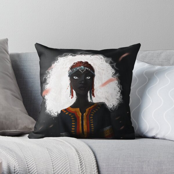 Zelié From Children of Blood and Bone Throw Pillow