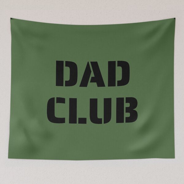 Item preview, Dad Club, Stencil, Bold Black, Quotes, Family  designed and sold by AASparksDesigns.