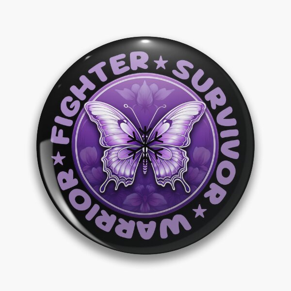 Item preview, Lupus Awareness Butterfly – Fighter Survivor Warrior Purple Ribbon Support  designed and sold by Sunserize Designs.