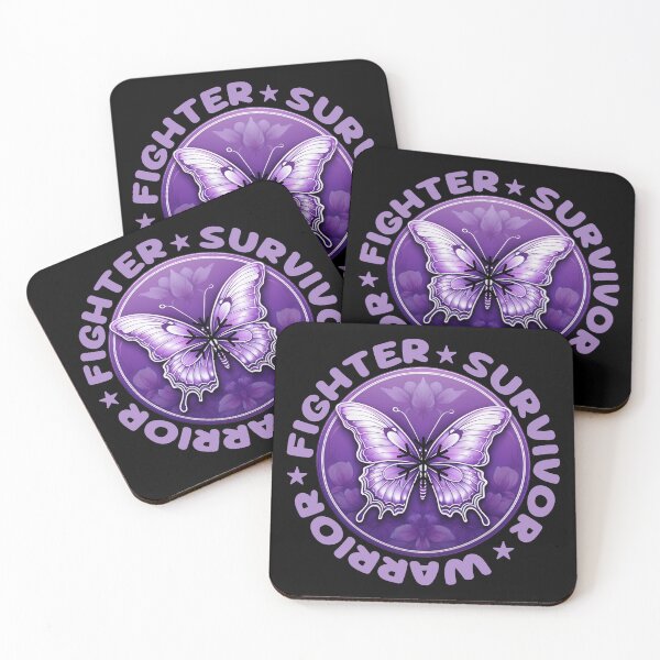 Item preview, Lupus Awareness Butterfly – Fighter Survivor Warrior Purple Ribbon Support  designed and sold by Sunserize Designs.