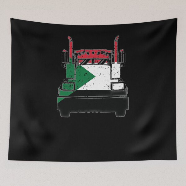 Item preview, Sudanese Trucker Shirt Sudan Flag T Shirts Trucker designed and sold by shoppzee.
