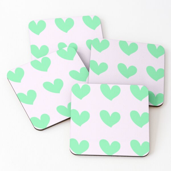 Item preview, Green hearts designed and sold by Paper Drip.