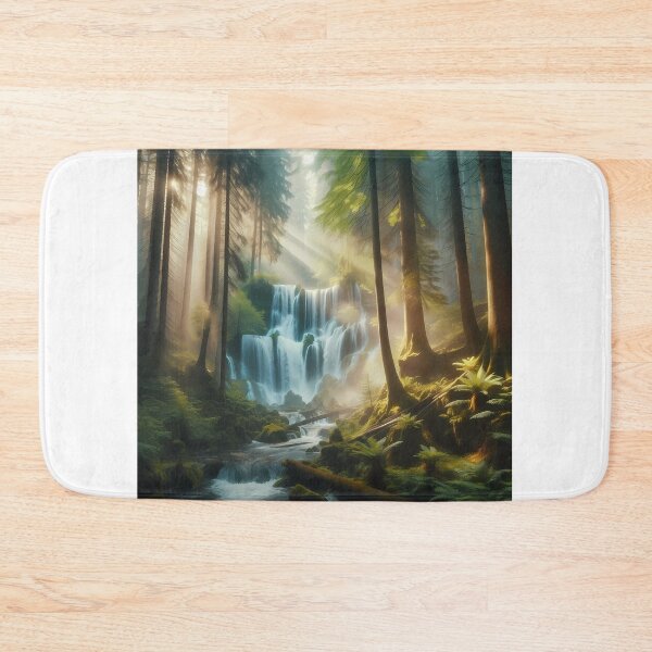 Item preview, Waterfall in Forest designed and sold by DragonPurple.