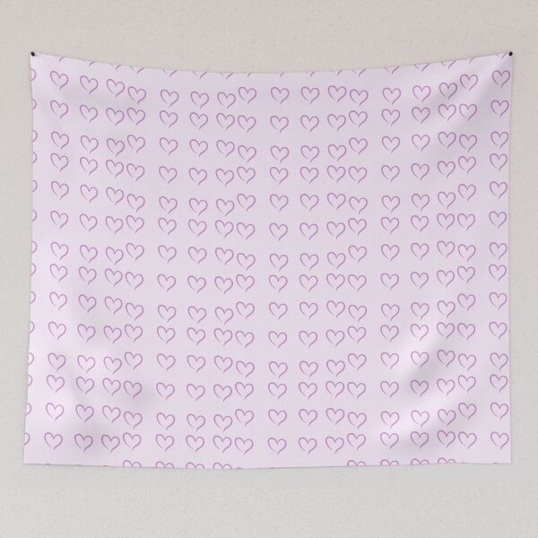 Item preview, Purple hearts designed and sold by Paper Drip.