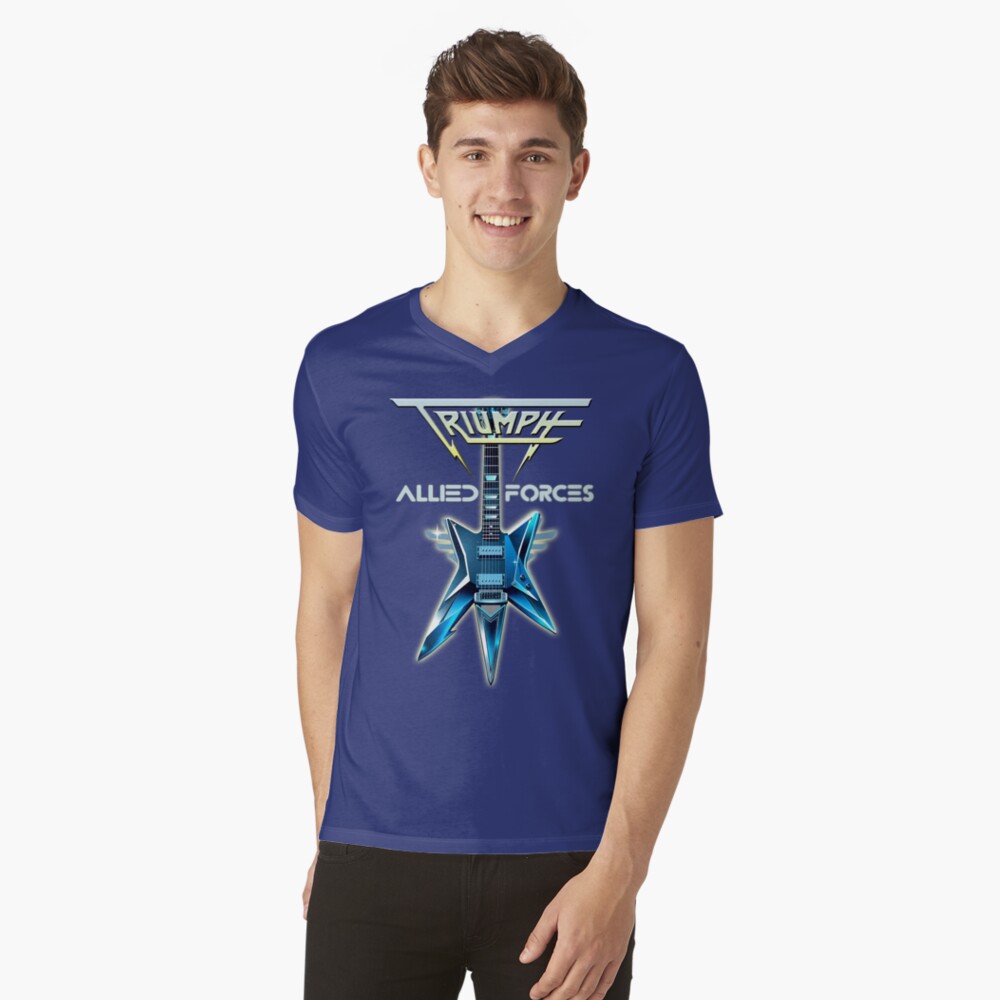 Item preview, V-Neck T-Shirt designed and sold by playback63.