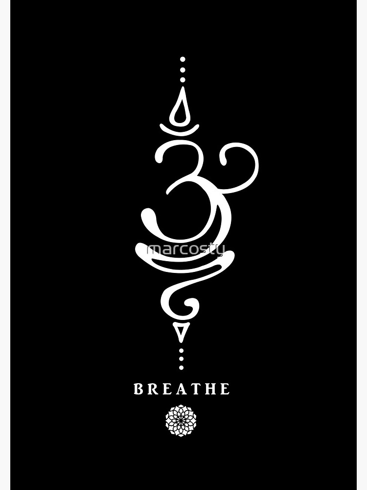 Sanskrit Breathe Symbol