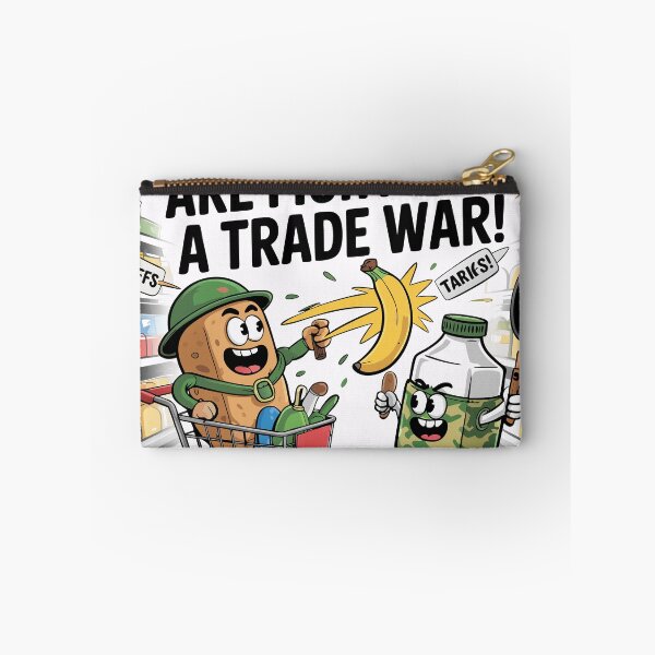 Item preview, Funny Inflation Shirt | My Groceries Are Fighting a Trade War Tee | Anti-Tariff Political Cartoon T-Shirt for Shoppers designed and sold by SSD-.