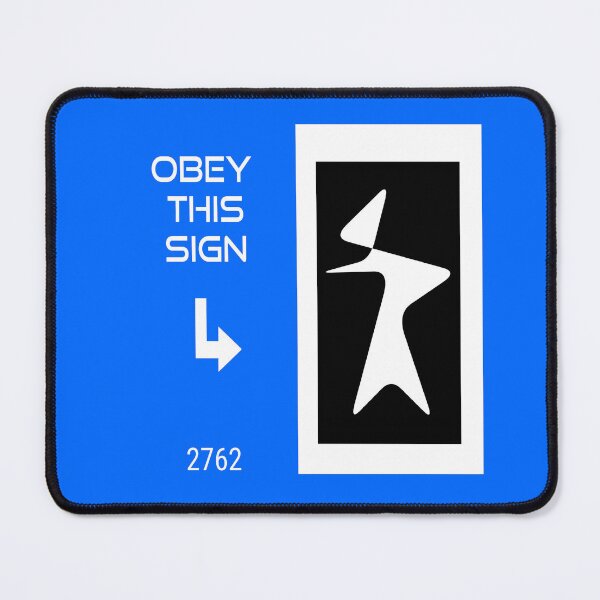 Item preview, Obey This Sign No 2762 designed and sold by porfysoundtrack.