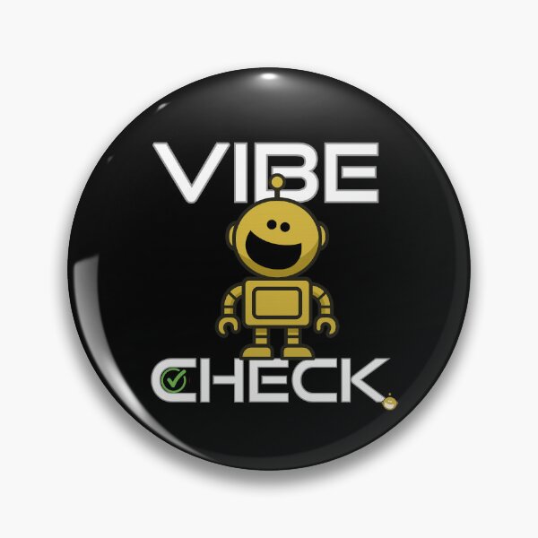 Item preview, Vibe Check designed and sold by Robo Riffs.