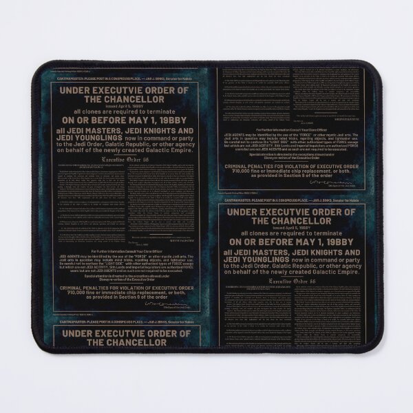 Item preview, Executive Order 66 designed and sold by AmazingAmateur.