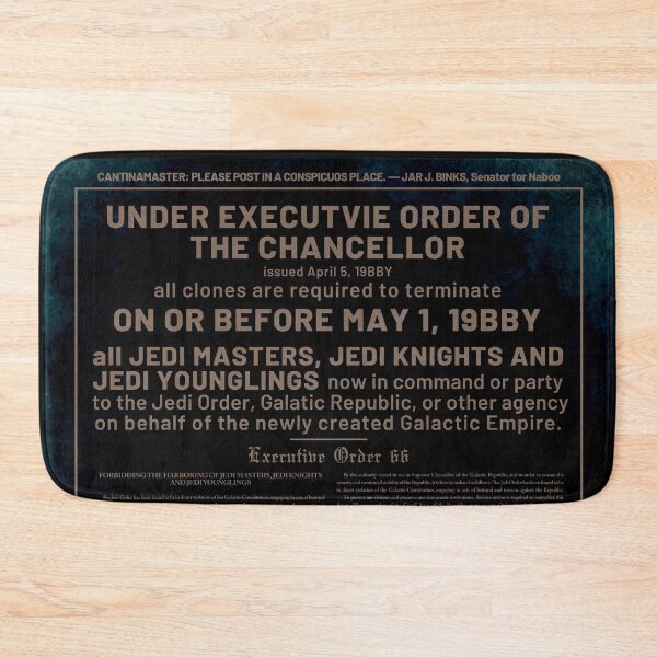 Item preview, Executive Order 66 designed and sold by AmazingAmateur.