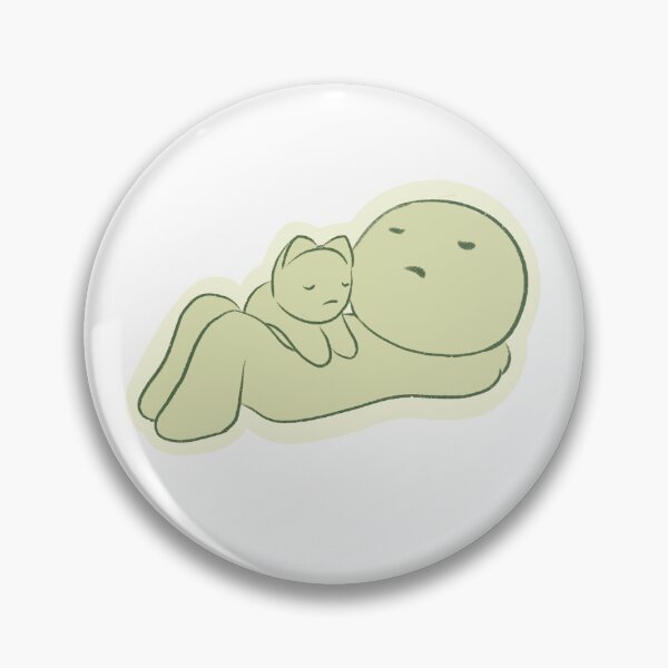 Item preview, sleepy smiski with cat  designed and sold by luvnadiak.