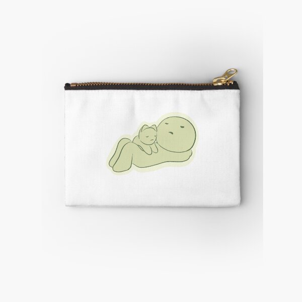 Item preview, sleepy smiski with cat  designed and sold by luvnadiak.