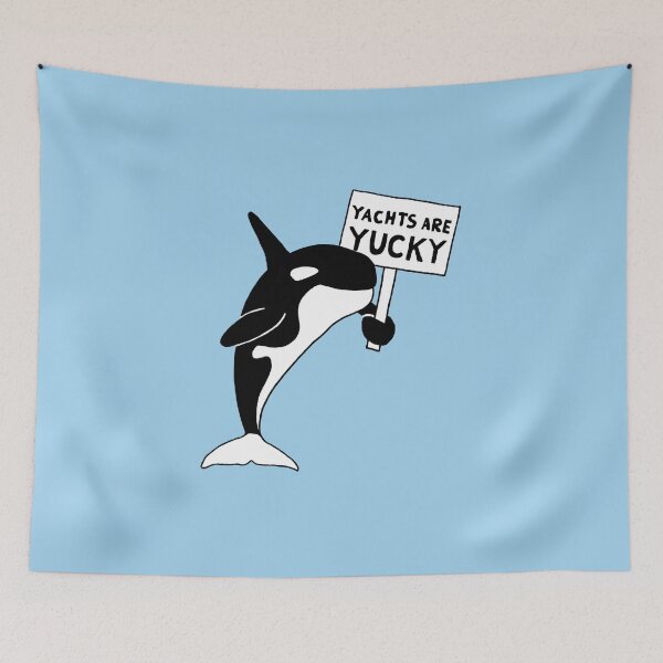 Item preview, Orca Uprising - Yachts Are Yucky designed and sold by Martina Scott.