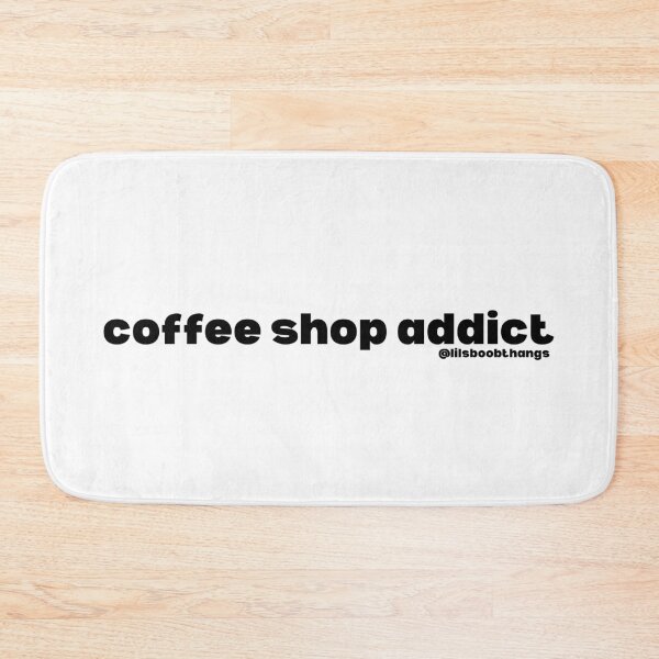 Item preview, Coffee shop addict, v1, black | @lilsboobthangs designed and sold by lilsboobthangs.