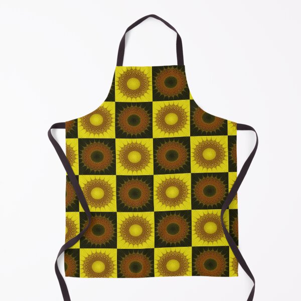 Item preview, Contrasting Abstract Mosaic Tiles, Inspired By The Yellow Daisy designed and sold by The-Inner-Light.