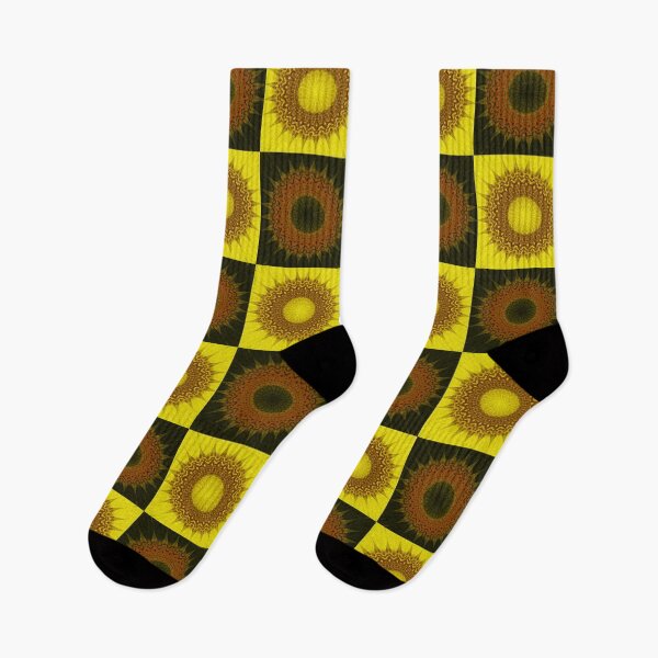 Item preview, Contrasting Abstract Mosaic Tiles, Inspired By The Yellow Daisy designed and sold by The-Inner-Light.