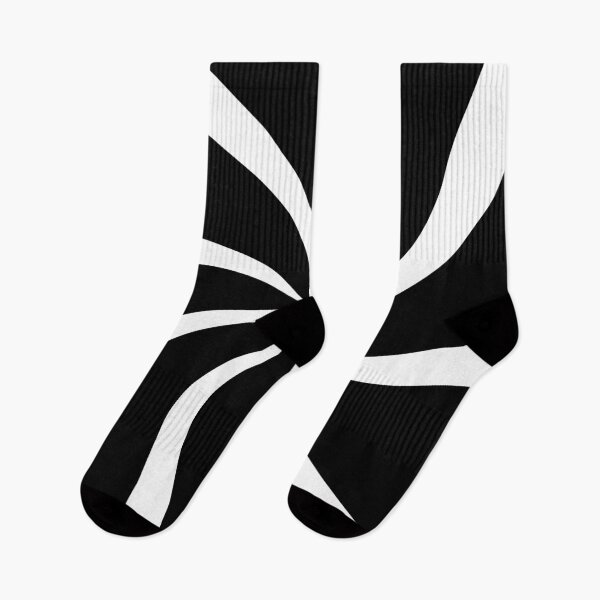 Item preview, Black and White Peppermint Twist Candy Minimal Design designed and sold by patternsoup.