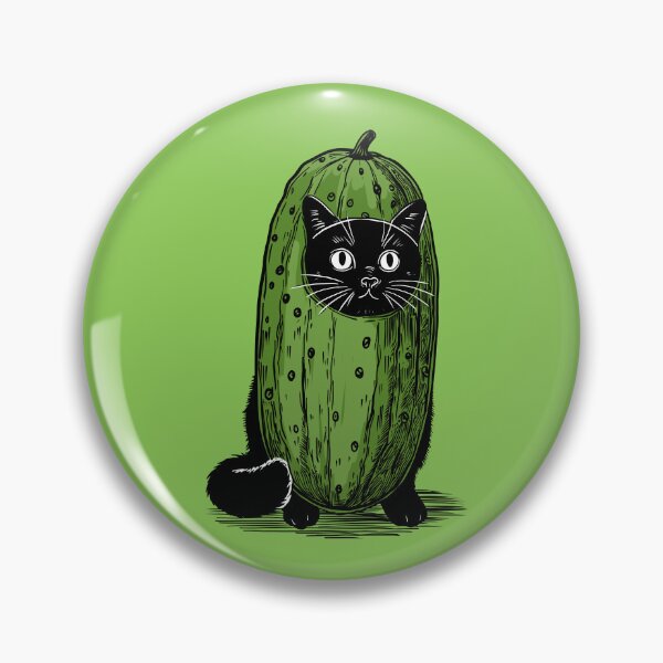 Item preview, Kitty In A Pickle Costume Color designed and sold by KilkennyCat Art.