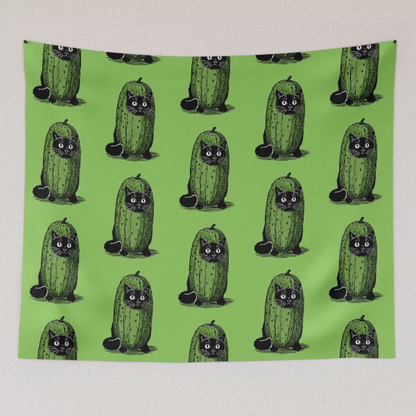 Item preview, Kitty In A Pickle Costume Color designed and sold by KilkennyCat Art.