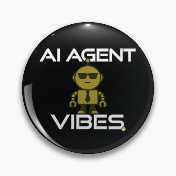 Item preview, AI Agent Vibes designed and sold by Robo Riffs.