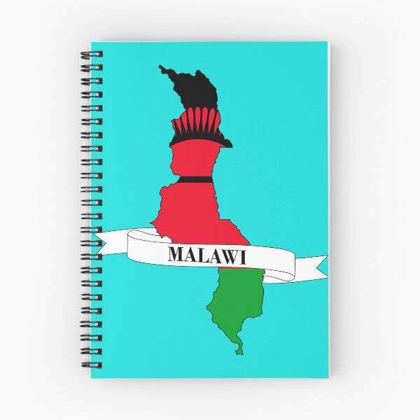 Item preview,  Flag map of Malawi designed and sold by visual adventures.