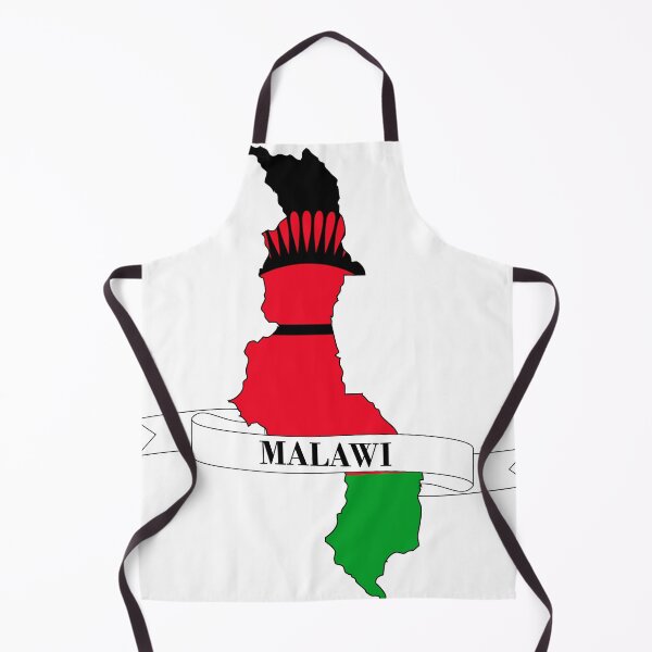 Item preview, Flag map of Malawi designed and sold by visual adventures.