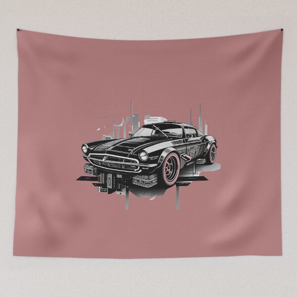 Item preview, Bold Speed: Black and Red Car Graphics designed and sold by niksy.