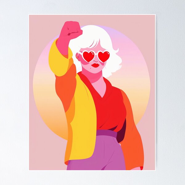 Item preview, Girl Power Feminism designed and sold by abrilsama.
