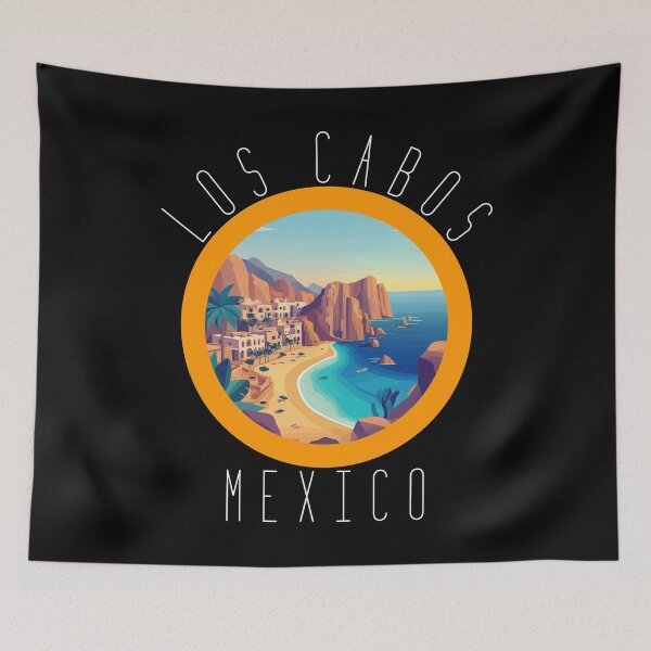 Item preview, Los Cabos - Mexico (with White Lettering) designed and sold by VelvetRoom.
